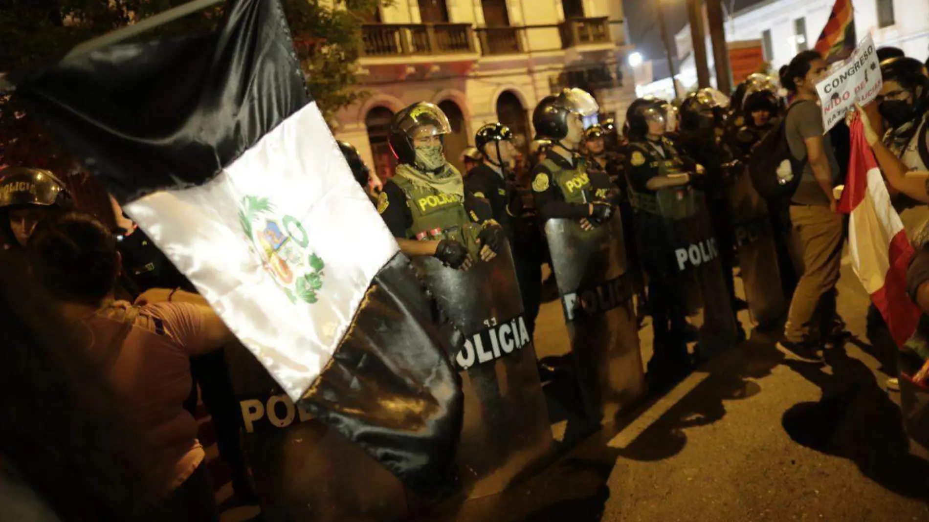 Manifestaciones en Perú